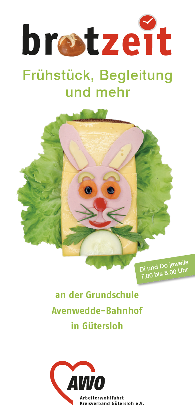 Titelseite Brotzeit Faltblatt Avenwedde